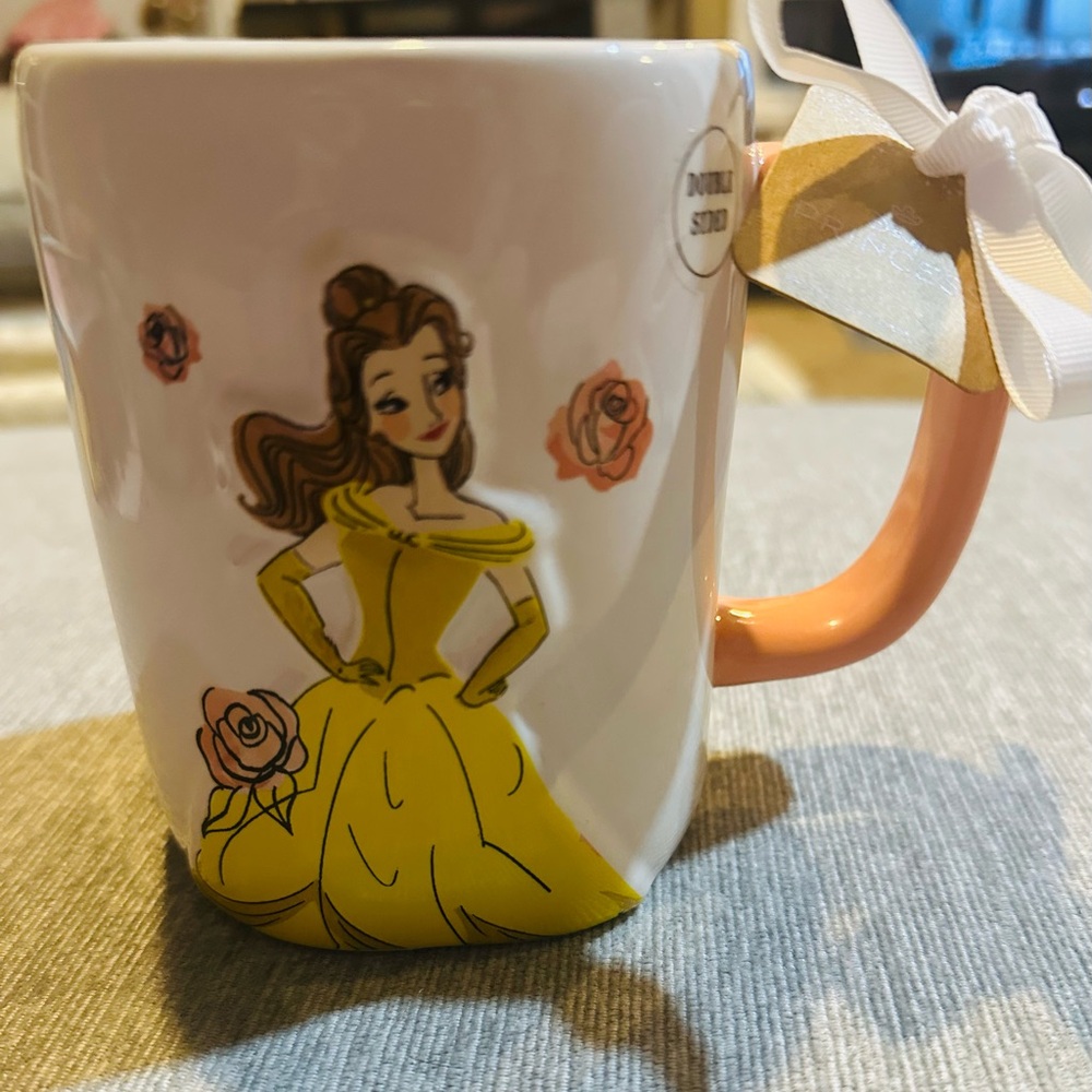 Rae Dunn Princess Belle Mug - NWT